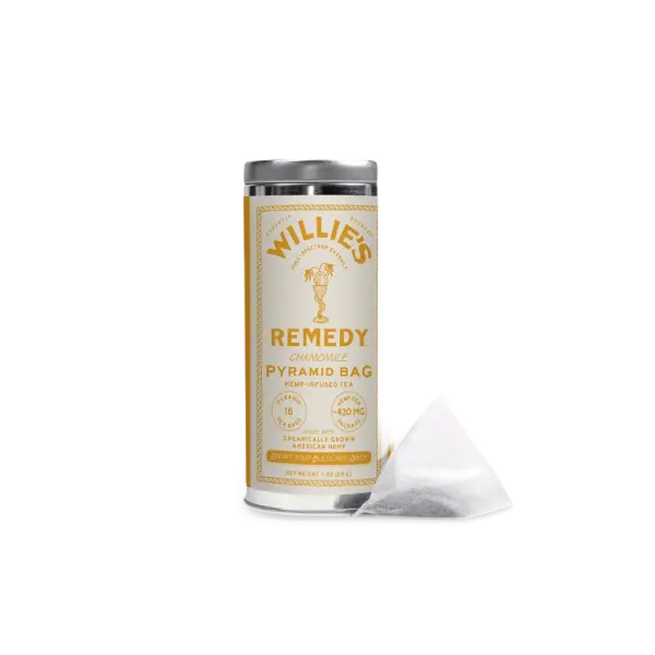 Willie Remedy Chamomile Tea 200mg - 16 Tea Bags