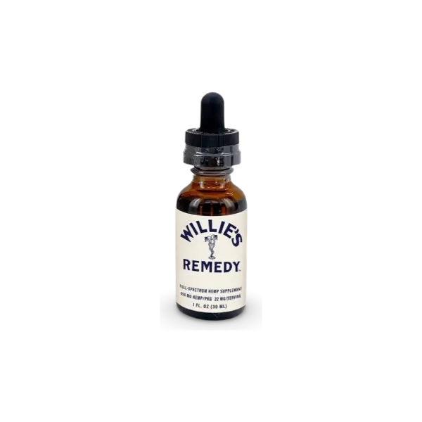 Willie Remedy Full-Spectrum 30ml Oil Tinture -500mg CBD