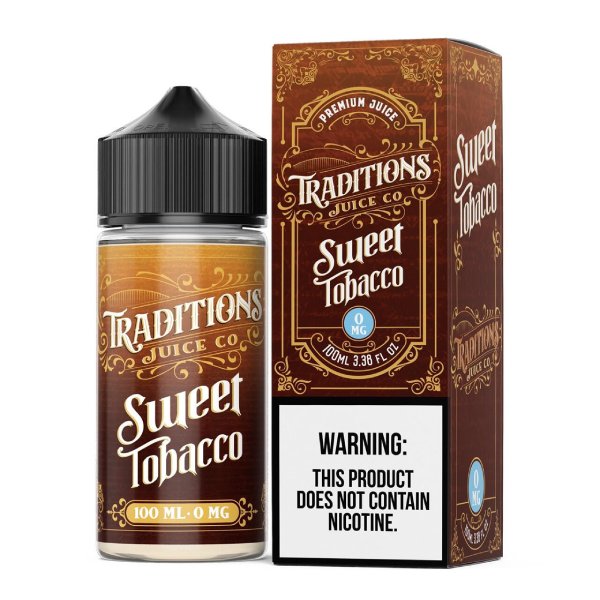 Traditions Tobacco E-liquid - Sweet Tobacco 100ml