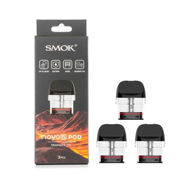 SMOK NOVO 5 Replacement Pod Cartridge 3PK