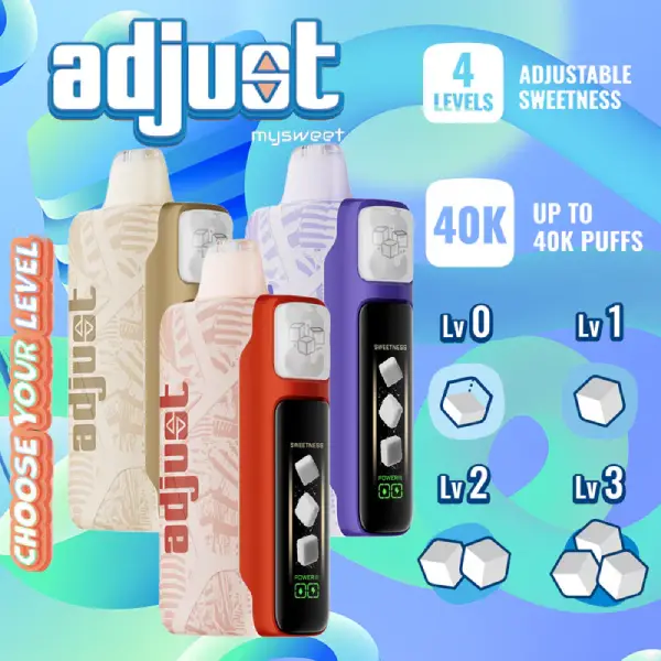 Adjust MySweet Disposable Vape 5% Nicotine