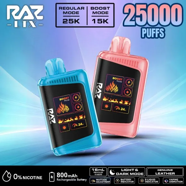 RAZ LTX DISPOSABLE VAPE 5%