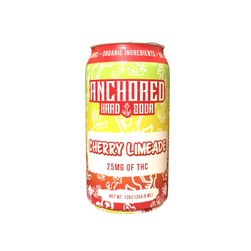 Anchored Soda Cherry Limeade 25mg THC