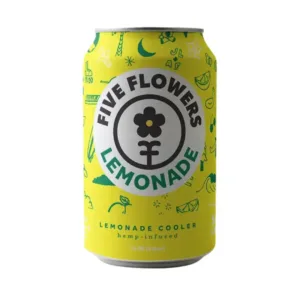 Five Flowers Hemp Infused Lemonade Cooler