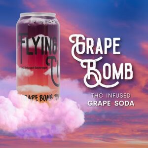 Flying Cloud Grape Bomb 10mg Soda