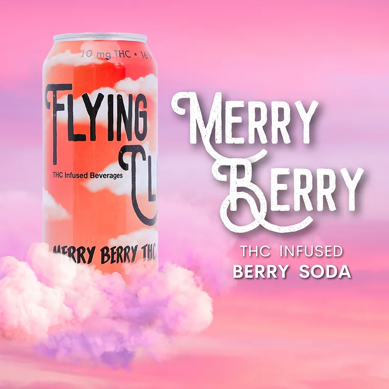 Flying Cloud Merry Berry 10mg Soda